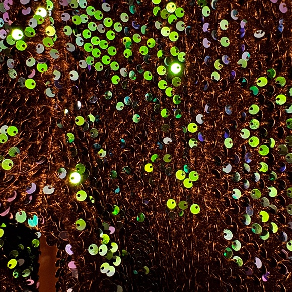 Anthropologie sequined sweatshirt - so fun for holidays! - Picture 3 of 3